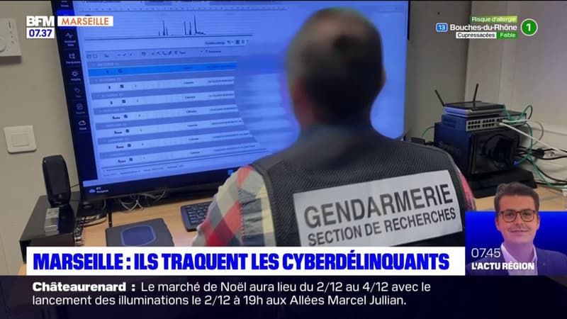 Marseille: ils traquent les cyberdélinquants