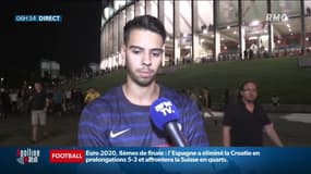 Euro: La déception des Français, venus supporter les Bleus à Bucarest