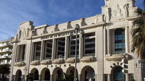 Le Palais de la Méditerranee, sur la Promenade des Anglais à Nice