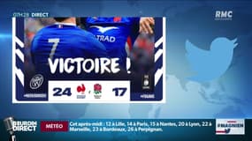 #Magnien, la chronique des réseaux sociaux : La victoire des XV de France contre les Anglais - 03/02