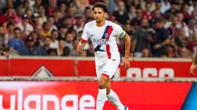 Marquinhos avec le PSG le 1er septembre 2024