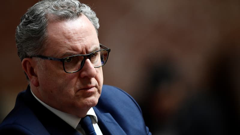 Richard Ferrand, au perchoir de l'Assemblée nationale, le 27 mars 2019. 