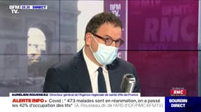 Aurélien Rousseau (directeur de l'ARS d'Île-de-France): "17% des tests reviennent positifs, c'est un chiffre qu'on avait jamais atteint"