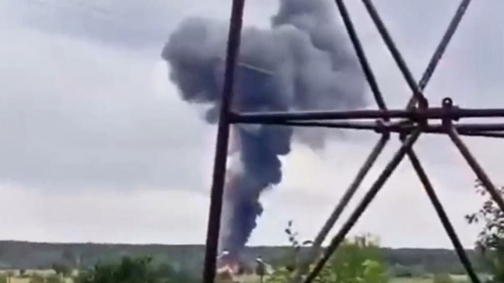 Le crash d'avion qui a coûté la vie à Evguéni Prigojine, le 23 août 2023 
