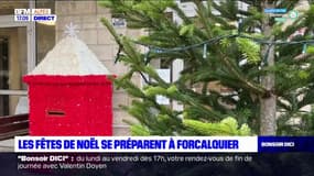 Alpes-de-Haute-Provence: les fêtes de Noël se préparent à Forcalquier
