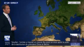 La météo pour ce vendredi 12 avril 2019