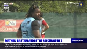 Rugby: Mathieu Bastareaud est de retour au RCT