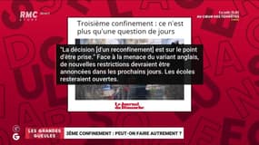 Troisième confinement : peut-on faire autrement ? - 25/01