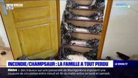 Après un incendie d'habitation à La-Fare-en-Champsaur, une famille a tout perdu