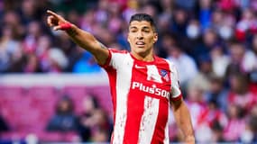 Luis Suarez avec l'Atletico de Madrid, le 20 avril 2022