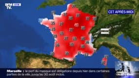 La météo caniculaire du dimanche 9 août 2020