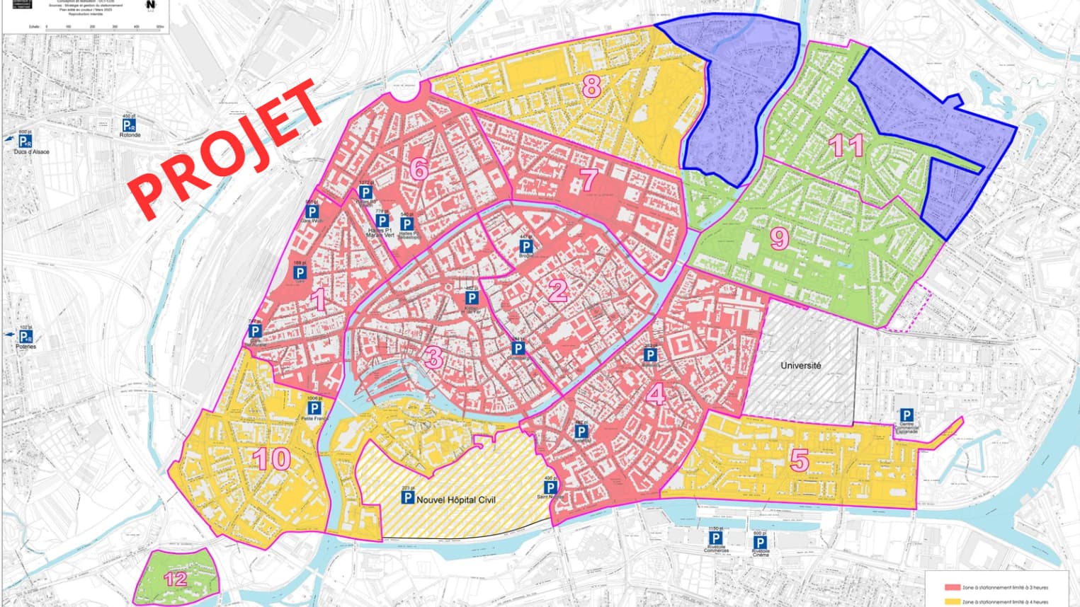 Les zones de stationnement payant vont être modifiées et étendues Les zones de stationnement payant vont être modifiées et étendues