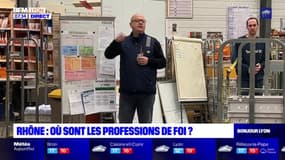 Une logistique lourde, un temps limité... La Poste distribue depuis lundi les professions de foi dans le Rhône