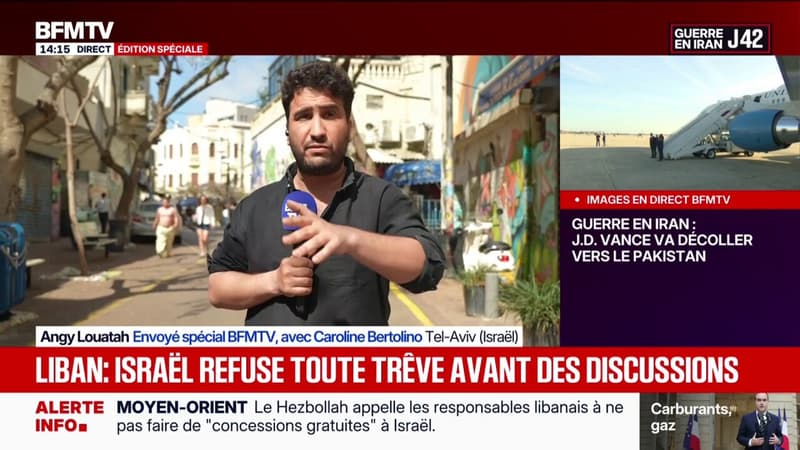 Refus d'Israël d'une trêve avec le Liban: "Chaque accord de paix qui sera fait, on est pour", réagissent ces habitants de Tel-Aviv