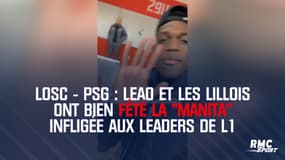 Losc - PSG : Leao et les Lillois ont bien fêté la "manita" infligée aux leaders de L1