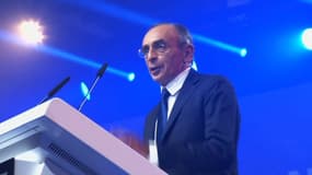 Eric Zemmour à son meeting à Lille ce samedi 5 février 2022