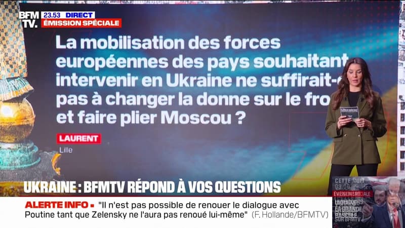 Épuisement des forces russes, troisième guerre mondiale: BFMTV répond à vos questions