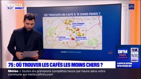 Paris: les établissements où l'on peut payer son café un euro