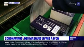 Coronavirus : des masques livrés à Lyon