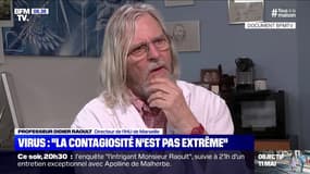 "La contagiosité du coronavirus n'est pas extrême": extrait de l'interview exclusive du Pr Didier Raoult à BFMTV