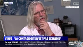 "La contagiosité du coronavirus n'est pas extrême": extrait de l'interview exclusive du Pr Didier Raoult à BFMTV