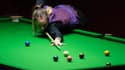 Reanne Evans lors d'un tournoi de snooker