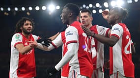 Arsenal en League Cup le 21 décembre 2021.