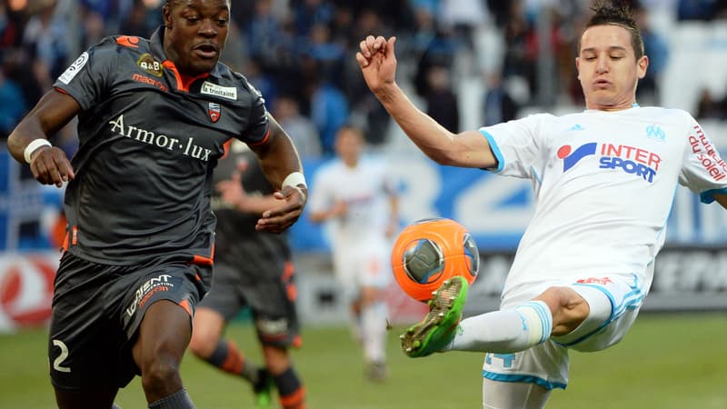 Kone face à Thauvin, lors d'OM-Lorient du 22 février dernier.