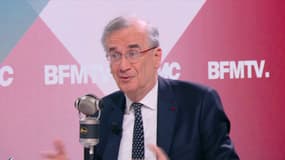 François Villeroy de Galhau, le gouverneur de la Banque de France, sur BFMTV le 14 janvier 2026.
