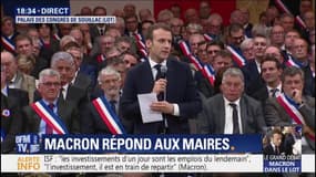 80 km/h: Emmanuel Macron "n'est pas dans le déni de réalité"