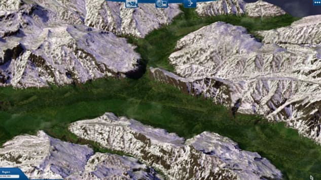 La zone intacte que le youtubeur souhaite aménager. La zone intacte que le youtubeur souhaite aménager.