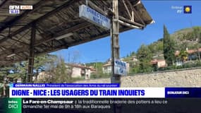 Les usagers du train reliant Digne-les-Bains à Nice inquiets