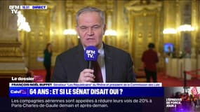 Réforme des retraites: "Le débat à lieu" au Sénat, assure François-Noël Buffet, sénateur "Les Républicains"