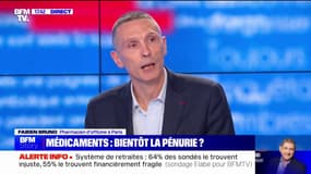 Fabien Bruno, pharmacien d’officine: "On n'a pas de pénurie de matières premières, on a un problème de fabrication du médicament fini"