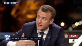 Macron sur BFMTV: "J’ai besoin de remettre le pays au travail"