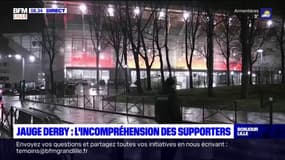 Jauge dans les stades: l'incompréhension des supporters de Lens-Lille