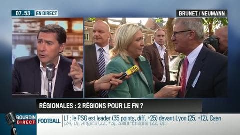 Brunet & Neumann: Régionales: Une victoire du FN sera-t-elle un drame ? - 09/11  