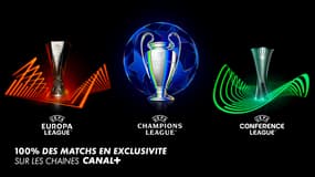 100% des Coupes d'Europe de football sont à suivre sur CANAL+ à partir du mois d'août