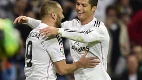 Karim Benzema et Cristiano Ronaldo
