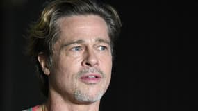 L'acteur Brad Pitt en août 2022 à Tokyo.