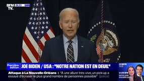 "Notre Nation est en deuil": Joe Biden s'est adressé aux Américains après l'attaque à la voiture-bélier à la Nouvelle-Orléans