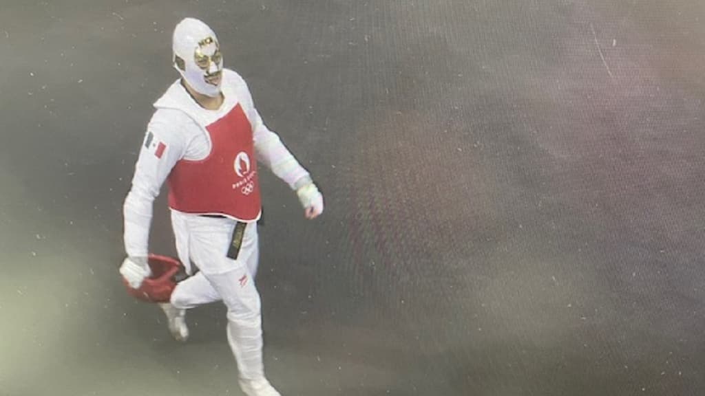 Le look improbable du Mexicain Sansores aux JO 2024