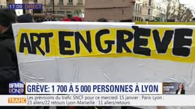 Ils étaient entre 1700 et 5000 personnes ce mardi dans les rues de Lyon