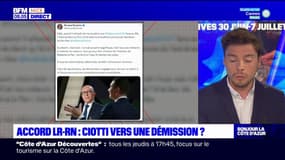 Législatives: Éric Ciotti appelé à la démission par des membres des LR après son annonce d'un accord le RN