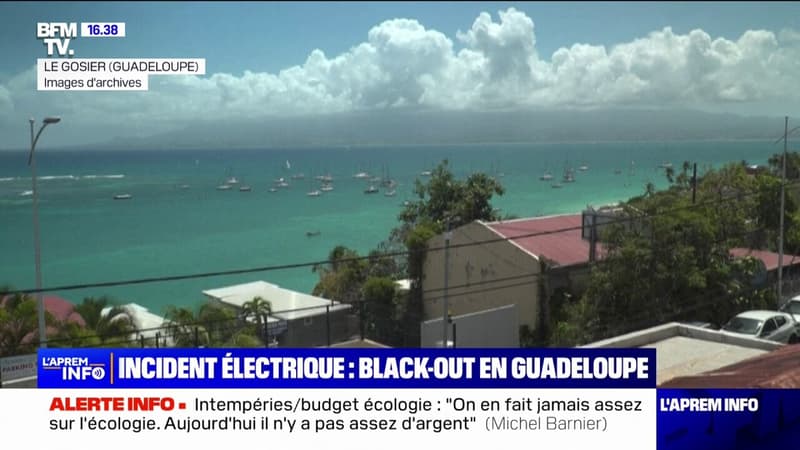 Guadeloupe: toute l'île privée d'électricité en raison d'un 