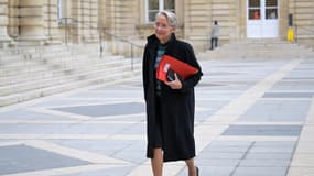 La députée du Calvados Élisabeth Borne le 15 novembre 2024 au Sénat 