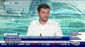 Start up & co : La société lilloise Maakyo propose des menus sans contact aux restaurants - 01/06