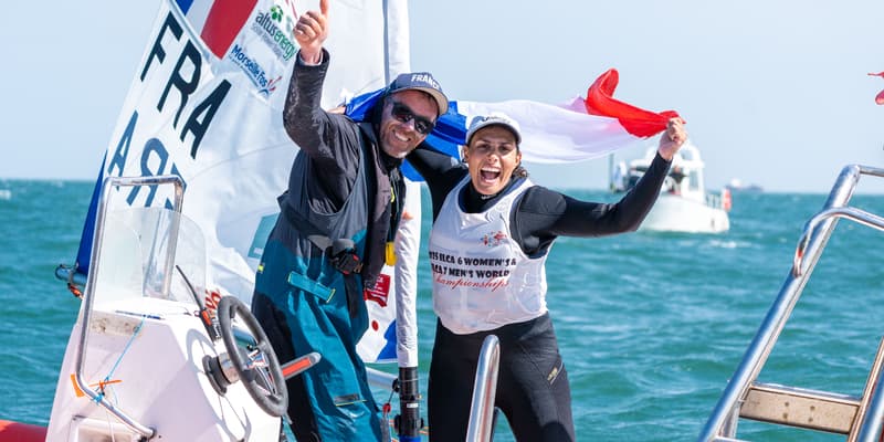 Louise Cervera, championne du monde en ILCA6