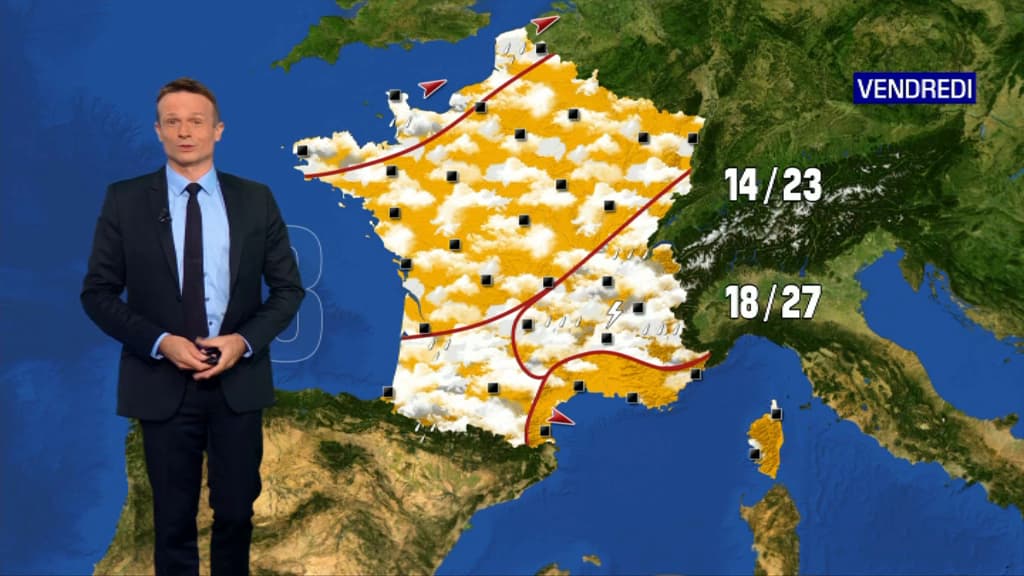 Les prévisions pour la météo du samedi 1er août.