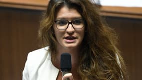 Marlène Schiappa à l'Assemblée nationale, le 24 juillet 2018